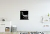 MuchoWow® Textilposter Porträt - Elefant - Tiere - Schwarz Produktbild-Vorschau 2
