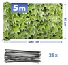Osłona balkonowa z wzorem bluszczu, 5 m x 85 cm Podgląd zdjęcia produktu 7