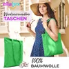 EllaTex Baumwolltasche 38x42 cm – Stoffbeutel aus 100% Produktbild-Vorschau 2