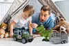 Malplay Geländewagen JEEP mit Anhänger und Dinosaurier Dino Produktbild-Vorschau 4