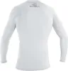 O´neill Wetsuits Basic Skins Crew Langarm-rash Guard Weiß S Produktbild-Vorschau 2