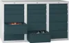 Schubladenschrank - 900x1.500 mm - 3 Schubladenreihen - Produktbild-Vorschau 1