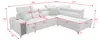 Polsterecke Eckcouch Ecksofa mit Schlaffunktion GREKO VII Produktbild-Vorschau 4