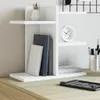 Schreibtisch-Organizer Weiß 42x21,5x42 cm Holzwerkstoff Produktbild-Vorschau 2