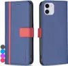 Hülle für iPhone 12/12 Pro 6.1' Marineblau mit Klappe Produktbild-Vorschau 1