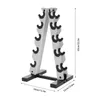5stupňový stojan na činky A-Frame Stojan na činky do 100 kg Náhled obrázku produktu 2