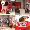 360Home Feuerwache Rollenspiel Spielzeug aus Holz Produktbild-Vorschau 3