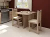 A kitchen scene with a table and chairs. Produktbild-Vorschau