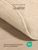 jaloom Wollteppich Lui Weiß Rund Ø 60 cm | Moderner Teppich Produktbild-Vorschau 5