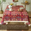 Boho Vintage Tischdecke mit Quaste, Bunte Rechteckige Produktbild-Vorschau 6
