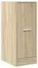 vidaXL Armadio per farmacia rovere Sonoma 30x41x77,5 cm Anteprima dell’immagine prodotto 4