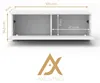 AX LIVING Barvo 100 cm TV Kommode Lowboard Braun Eiche Produktbild-Vorschau 7