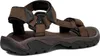 TEVA Terra Fi 5 Universal Leather  Sandalen - Donkerbruin - Voir les images du produit 35