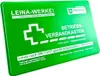 A green first aid kit with German text and a white cross symbol. Anteprima dell’immagine prodotto