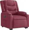 vidaXL Relaxsessel mit Aufstehhilfe Weinrot Stoff Produktbild-Vorschau 5
