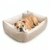 4L Textil MOLLY Kuscheliges Cord Hundebett kleine Hunde Produktbild-Vorschau 3