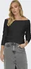 ONLY Weicher Strickpullover Langarm Schulterfrei Größe: L Produktbild-Vorschau 7