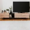 Calicosy - Mobile TV a 3 ante 2 scomparti L195 cm - Effetto Anteprima dell’immagine prodotto 11