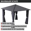 BRAST Pavillon Aluminium Miami | Größen 3x3m 3x4m 4x4m | Produktbild-Vorschau 9