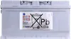 A VARTA Silver Dynamic F18 Autobatterie 12V 85Ah is shown against a light gray background. A label on the battery displays various country flags, the VARTA logo, and symbols indicating it is a lead-acid battery and should not be disposed of in household wa Produktbild-Vorschau