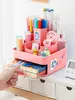 Stiftehalter Schreibtisch Organizer mit Schublade, drehbar Produktbild-Vorschau 6