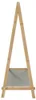 vidaXL Kleiderständer mit Ablagen 106x34x102 cm Bambus Produktbild-Vorschau 4