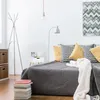 Relaxdays Nachttisch weiß, modernes & skandinavisches Produktbild-Vorschau 3