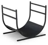 Relaxdays, estante para leña en forma de U, metal, Vista previa de la imagen del producto 7