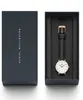 Daniel Wellington Drobné římské číslice Sheffield růžové Náhled obrázku produktu 6