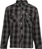 Bores Lumberjack Premium Motorradhemd, grau/schwarz, S Produktbild-Vorschau 1