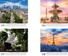 Reisezauber Paris Tischkalender 10x10cm für 2027 Urlaub Produktbild-Vorschau 3