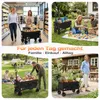 SUNULA Bollerwagen Faltbar Klein 80L 100KG, Klappbarer Produktbild-Vorschau 7