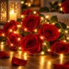 4 Set LED Lichterkette Drahtlichterkette Weihnachten Produktbild-Vorschau 4