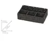 WENKO Organizer mit 4 Fächern Box Ablage 26x6,5x17cm Bad Produktbild-Vorschau 6