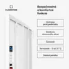 Klarstein Infračervený ohrievač s termostatom, 960 W Náhľad obrázku produktu 6