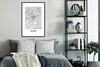 MuchoWow® Gerahmtes Poster Deutschland - Stadtplan - Essen Produktbild-Vorschau 2