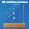 INF Saunathermometer Hygrometer mit RGB-Licht Produktbild-Vorschau 2