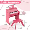 COSTWAY 25-klawiszowy keyboard dla dzieci, elektroniczne Podgląd zdjęcia produktu 3