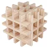 350 Stück WELLGRO Natur Holzbausteine - Holzsteine zum Produktbild-Vorschau 5