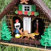 Wetterhaus Thermometer Schwarzwald 03 Dach braun mit Reh Produktbild-Vorschau 9