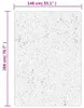 vidaXL Teppich Shaggy Hochflor Modern Creme 140x200 cm Produktbild-Vorschau 8
