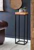FineBuy Odkládací stolek FB51448 z akácie a kovu, 30 x 97 x Náhled obrázku produktu 3