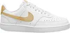 NIKE W Court Vision Lo Nn Schuhe Damen white/metallic gold- Produktbild-Vorschau 47