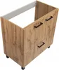 Szafka do Łazienki z Umywalką Stojąca 80 x 47 cm Dąb Wotan Podgląd zdjęcia produktu 8