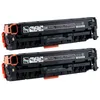 Original Toner für hp Color LaserJet CP2025 schwarz 2 Toner Produktbild-Vorschau 25