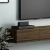 Skye Decor, Terra - Walnut, TV-Ständer, 100 % Produktbild-Vorschau 4