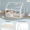 MODFU Dětská postel Kovová postel 140×200 s designem Náhled obrázku produktu 4