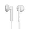 A pair of white in-ear headphones with USB-C connectors, presented against a plain white background. Produktbild-Vorschau