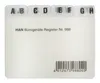 HAN Fichier A-Z PP A8 horizontal translucide 12 pièces Voir les images du produit 2