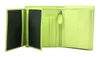 Esquire Pelle portafoglio Viktoria Wallet Sharp Green verde Anteprima dell’immagine prodotto 3